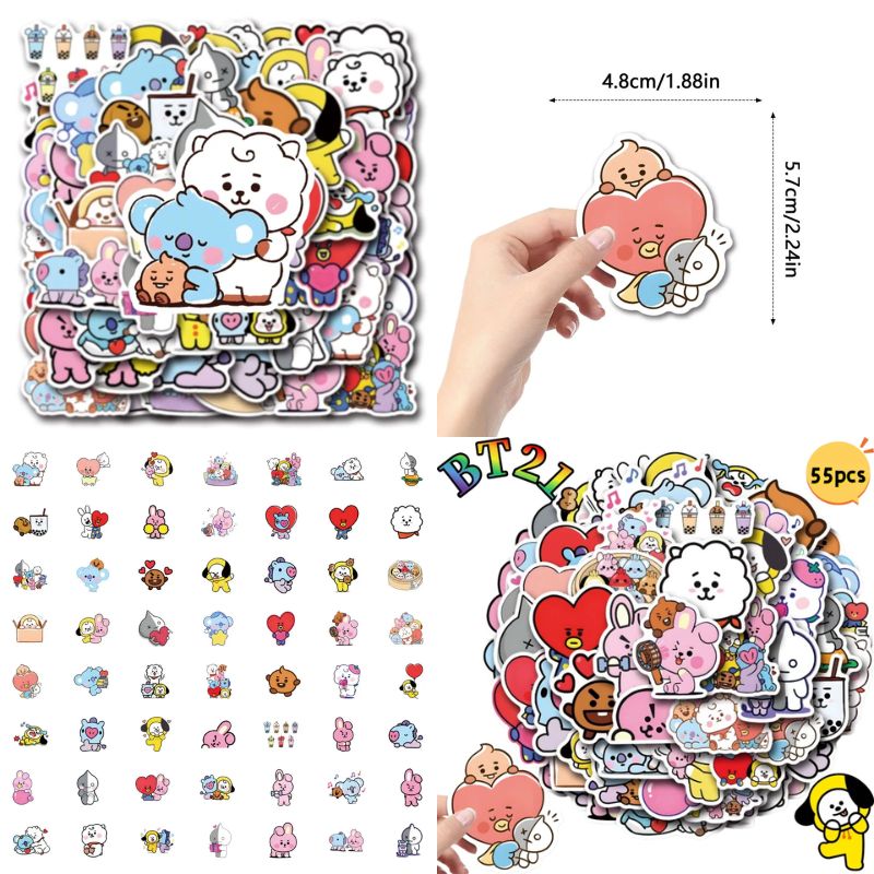 Atv Parts - Adesivi BT 2 1 Chimmy Cooky