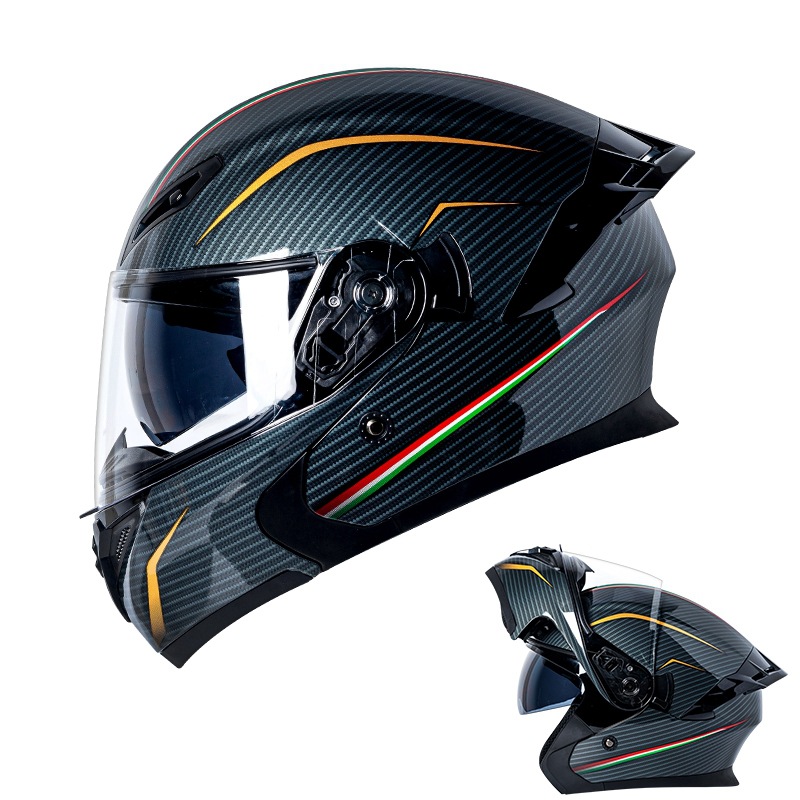 Caschi da moto omologati DOT c - Modular Flip Up Motorcycle Helmet Dot Approved recensione e prezzo
