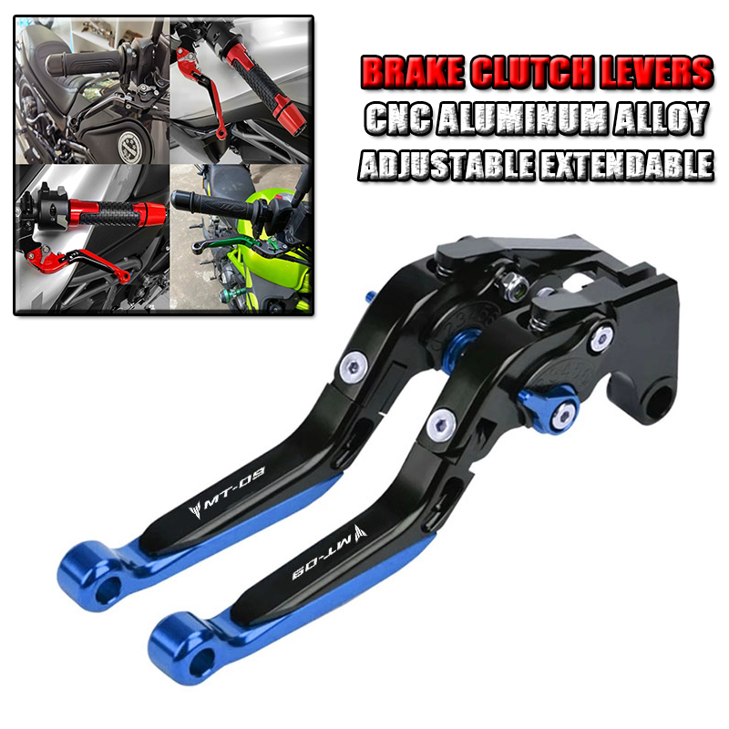 PER YAMAHA MT-09 MT09 MT mt 09 - Cnc Aluminum Adjustable Brake Clutch Levers recensione e prezzo