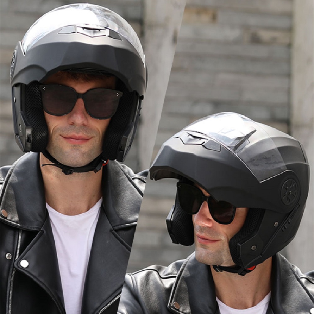 Caschi da moto da uomo Bluetoo - Full Face Motorcycle Helmet With Bluetooth recensione e prezzo