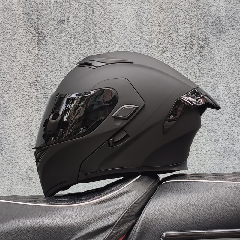 Caschi da moto ORZ con doppia  - Modular Flip Up Motorcycle Helmet Dot Approved recensione e prezzo