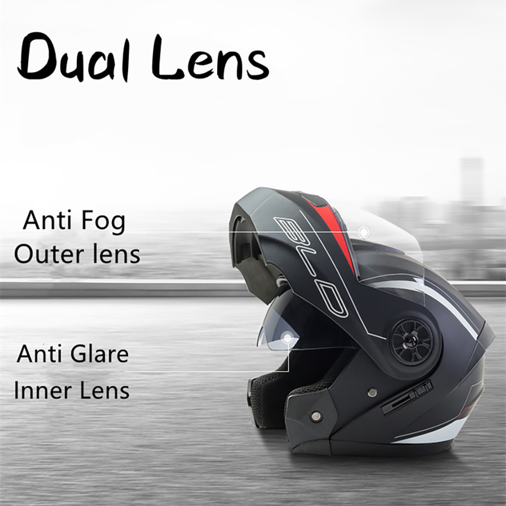 Casco moto modulare Doppia len - Motorcycle Helmet Inner Sun Visor Lens recensione e prezzo