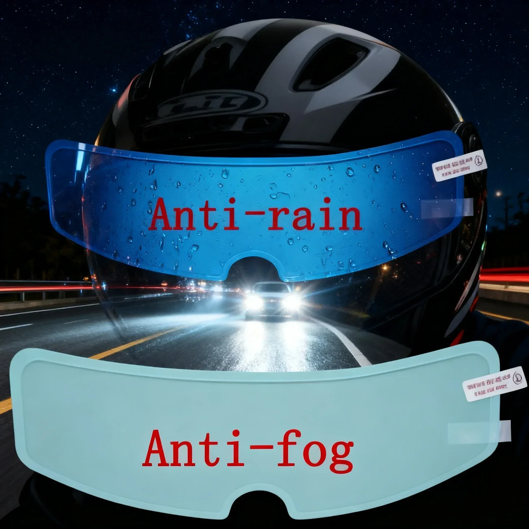 1/4 Pezzi Pellicola Trasparent - Motorcycle Helmets recensione e prezzo