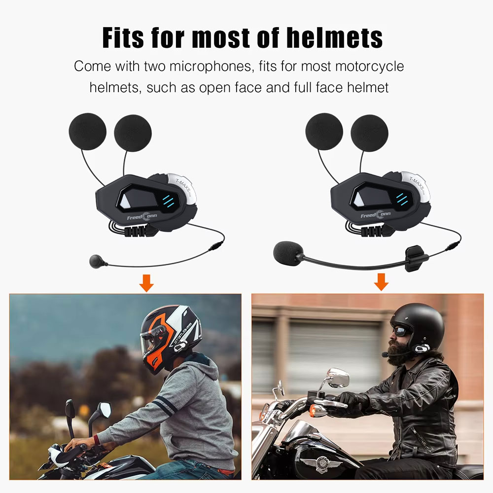 Interfono per Moto FreedConn T - Full Face Motorcycle Helmet With Bluetooth recensione e prezzo
