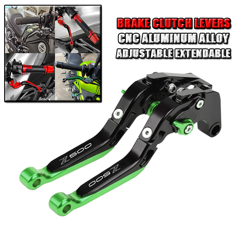 Per KAWASAKI Z500 Z 500 2025-2 - Cnc Aluminum Adjustable Brake Clutch Levers recensione e prezzo